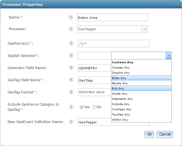 GeoTagger Properties